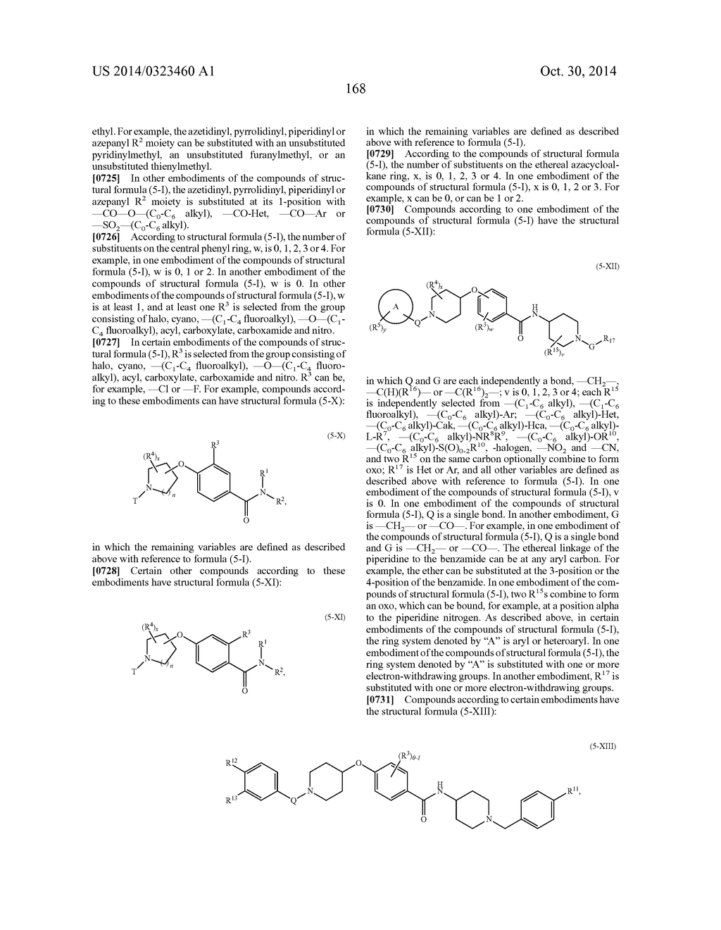 Methods for Using Carboxamide, Sulfonamide and Amine Compounds - diagram, schematic, and image 168