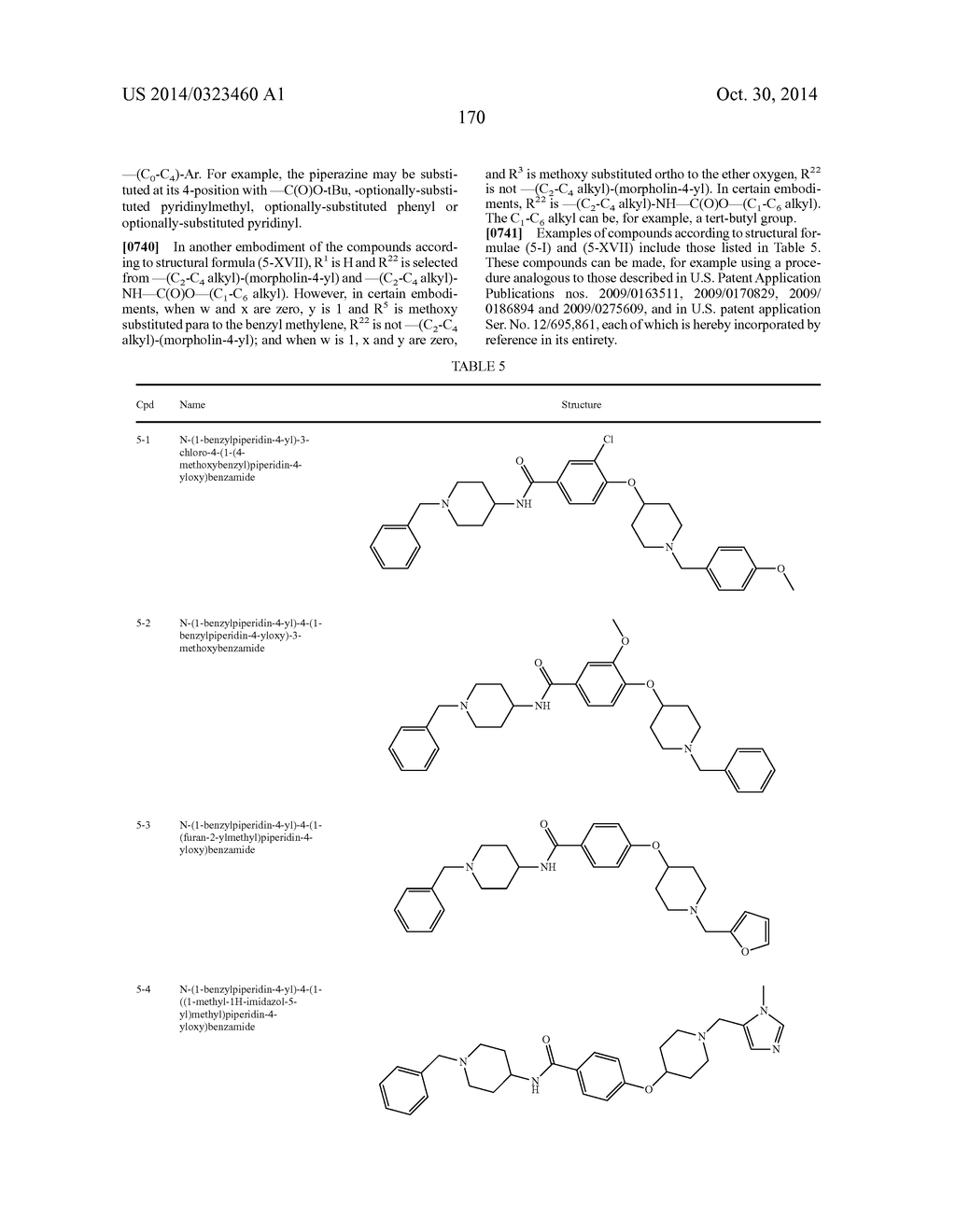 Methods for Using Carboxamide, Sulfonamide and Amine Compounds - diagram, schematic, and image 170