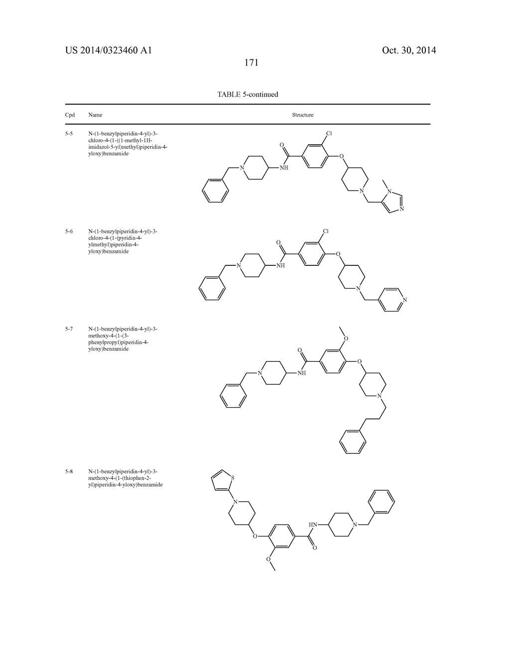 Methods for Using Carboxamide, Sulfonamide and Amine Compounds - diagram, schematic, and image 171