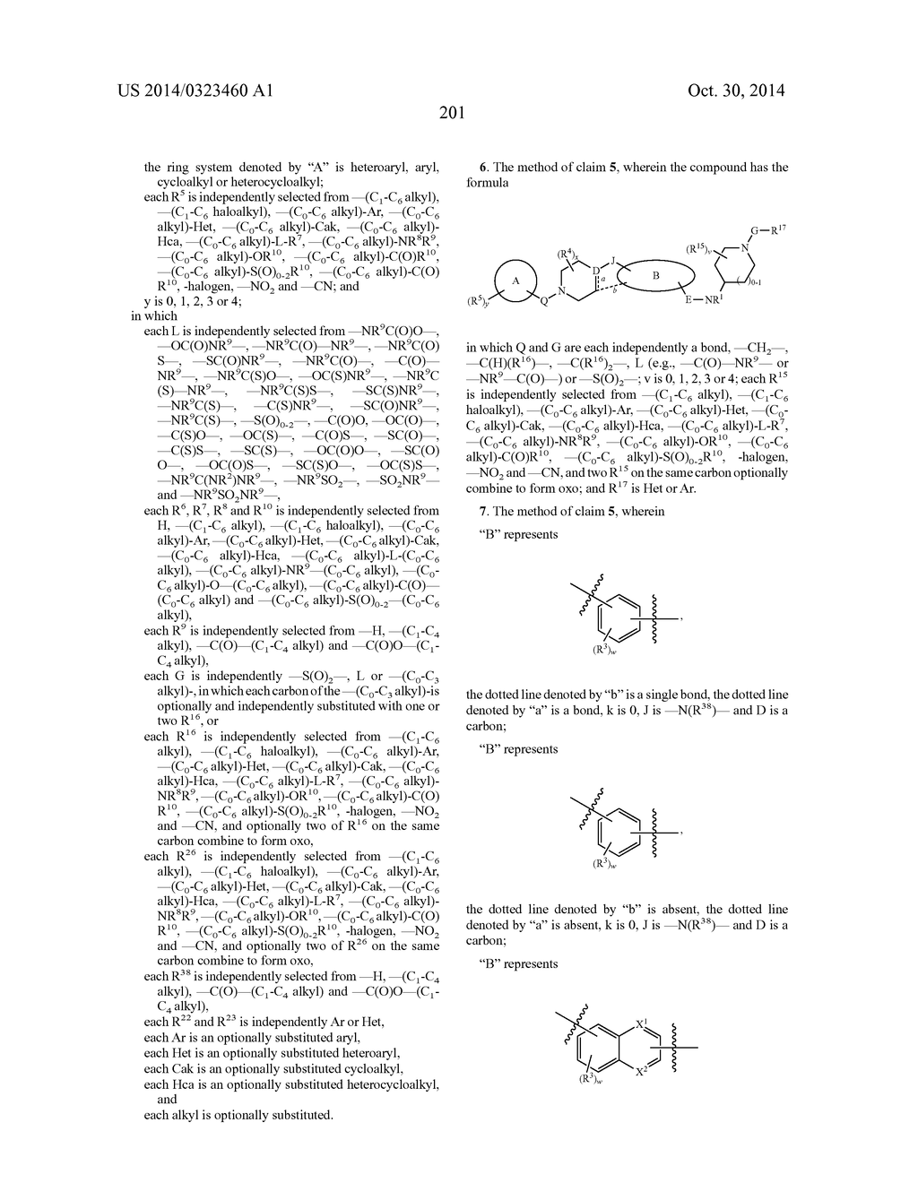 Methods for Using Carboxamide, Sulfonamide and Amine Compounds - diagram, schematic, and image 201