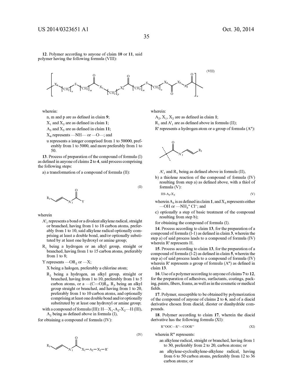 New Process of Preparation of Polyols and Polyamines, and Products as     Obtained - diagram, schematic, and image 36