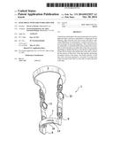 KNEE BRACE WITH ADJUSTABLE BOLSTER diagram and image