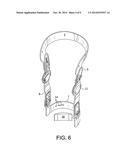 KNEE BRACE WITH ADJUSTABLE BOLSTER diagram and image