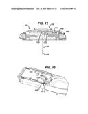 WEARABLE INFUSION DEVICE WITH LOW PROFILE HANDLE diagram and image