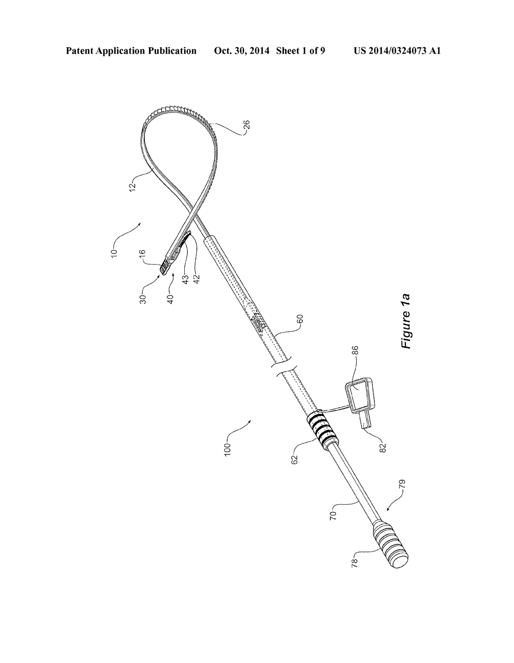 SURGICAL CLAMP APPARATUS AND A SURGICAL CLAMP FOR USE IN KEYHOLE SURGERY - diagram, schematic, and image 02