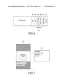 APPARATUS AND METHOD FOR STORING AND DISPLAYING CONTENT IN MOBILE TERMINAL diagram and image