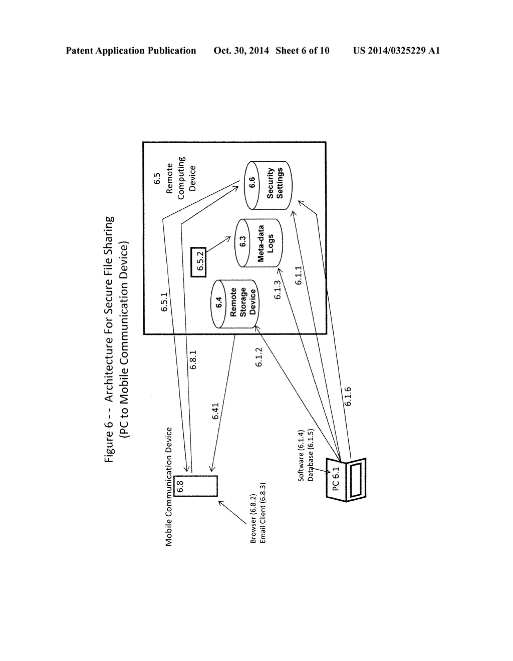 METHOD AND SYSTEM FOR SECURE DIGITAL FILE SHARING - diagram, schematic, and image 07