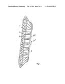 BROOM HEAD WITH BRISTLE STRUCTURE diagram and image