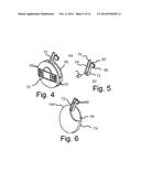 Concealed Handcuff Key diagram and image