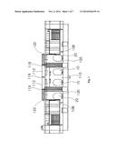 ACTIVE PRESSURIZATION SYSTEM MAKING USE OF PLATFORM TRACK AREA UPPER SLAB     OF UNDERGROUND TRAIN STATION diagram and image