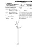 ADJUSTABLE ELBOW CRUTCH WITH CURVED ARM AND OVAL SECTION diagram and image