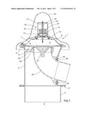 PRESSURE RELIEF VALVE FOR CONTAINERS SUITED FOR THE PNEUMATIC LOADING OF     LOOSE SOLID PRODUCTS, IN PARTICULAR SILOS diagram and image