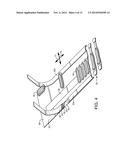 METHOD OF MANUFACTURING A BODY ADHERING ABSORBENT ARTICLE ORIENTATED IN     THE CROSS-MACHINE DIRECTION WITH REDUCED CURL diagram and image