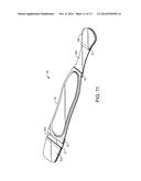 METHOD OF MANUFACTURING A BODY ADHERING ABSORBENT ARTICLE ORIENTATED IN     THE CROSS-MACHINE DIRECTION WITH REDUCED CURL diagram and image