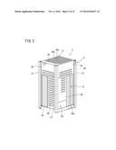 OUTDOOR UNIT FOR AIR CONDITIONING DEVICE diagram and image