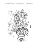 POWERED WHEELCHAIR WITH ARTICULATING DRIVE WHEELS diagram and image