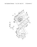 VEHICLE BATTERY MOUNTING STRUCTURE diagram and image