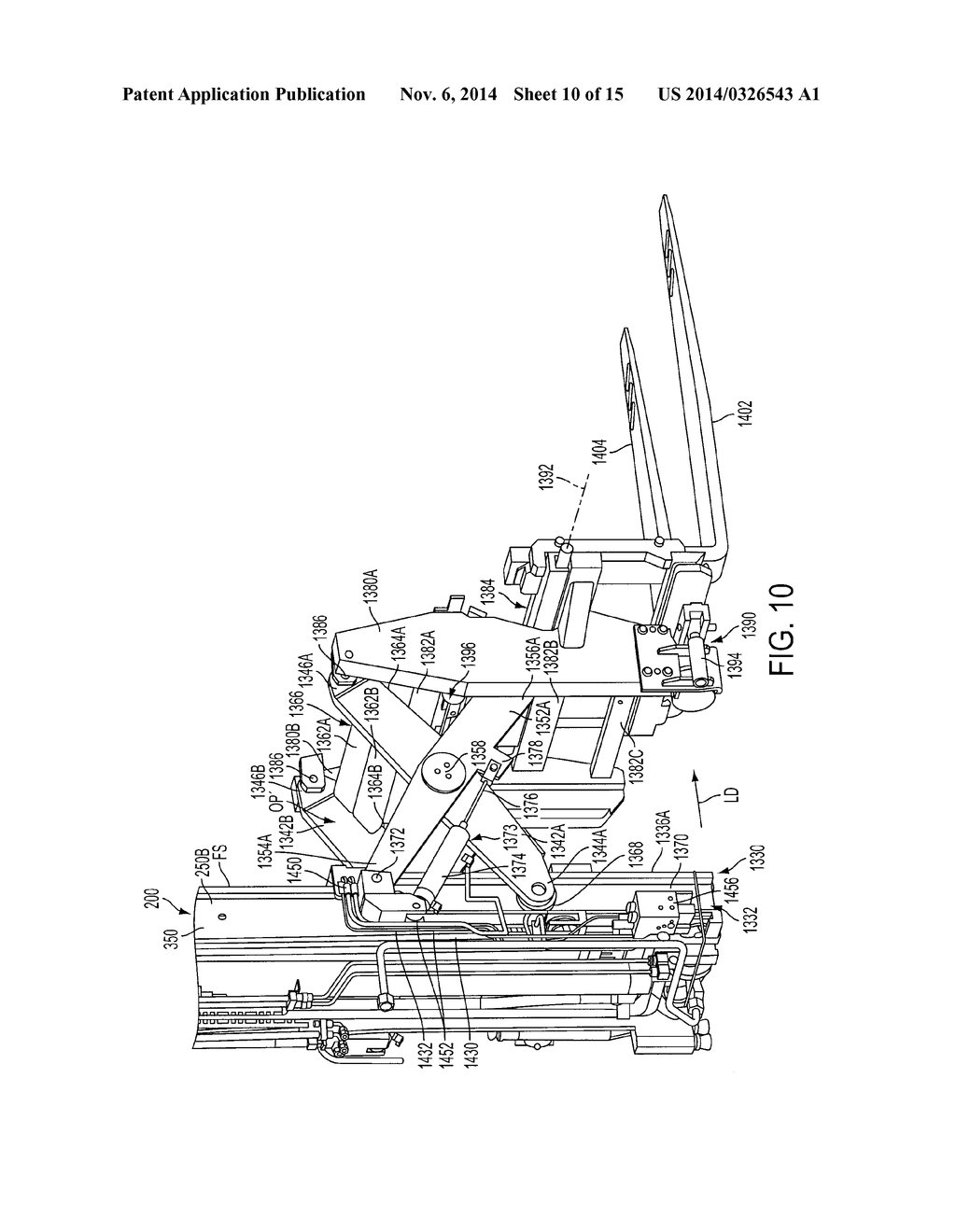 FORK CARRIAGE APPARATUS FOR A MATERIALS HANDLING VEHICLE - diagram, schematic, and image 11