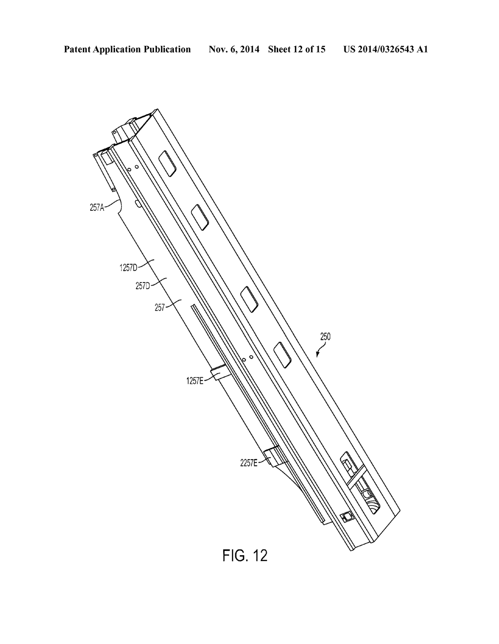 FORK CARRIAGE APPARATUS FOR A MATERIALS HANDLING VEHICLE - diagram, schematic, and image 13