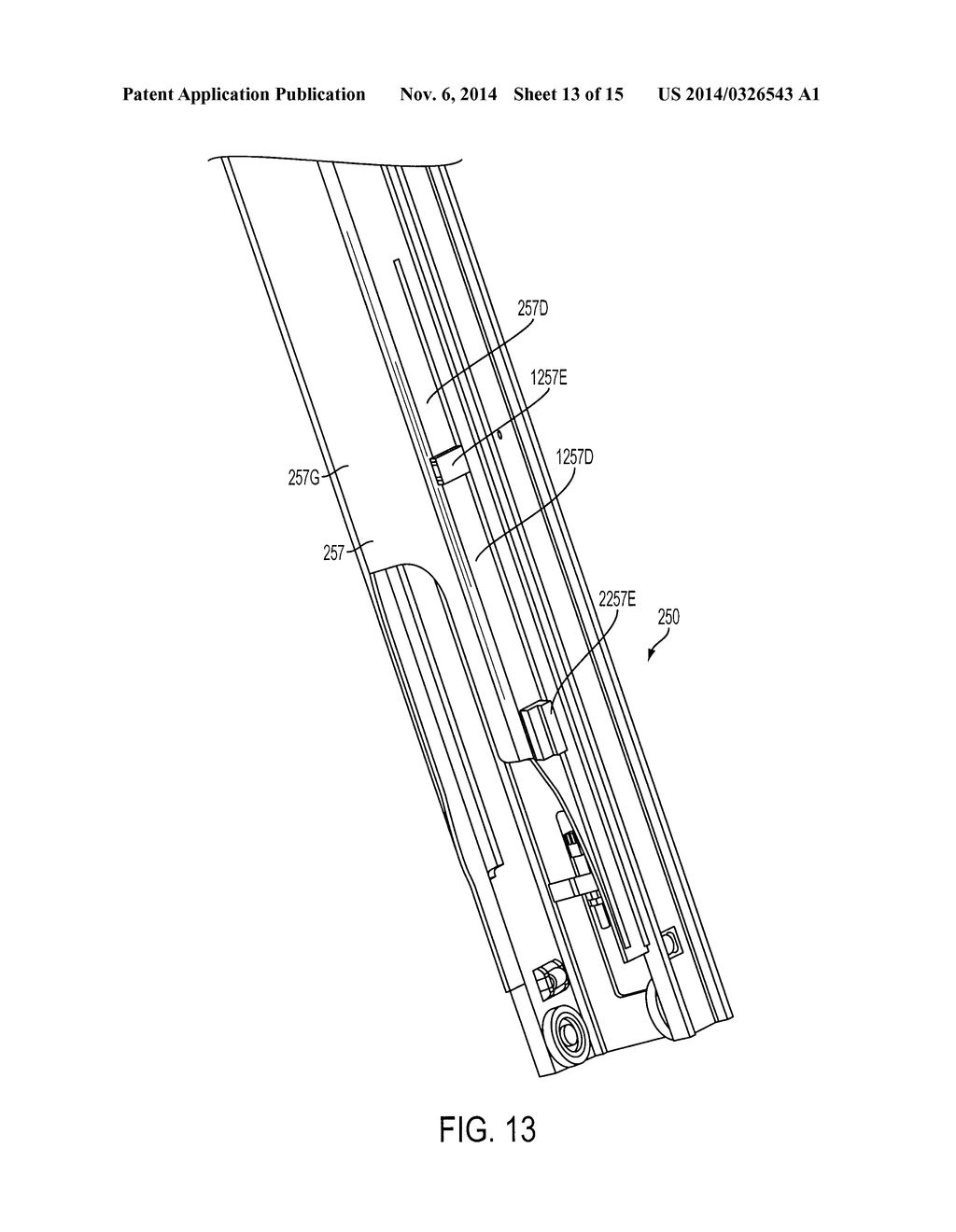 FORK CARRIAGE APPARATUS FOR A MATERIALS HANDLING VEHICLE - diagram, schematic, and image 14