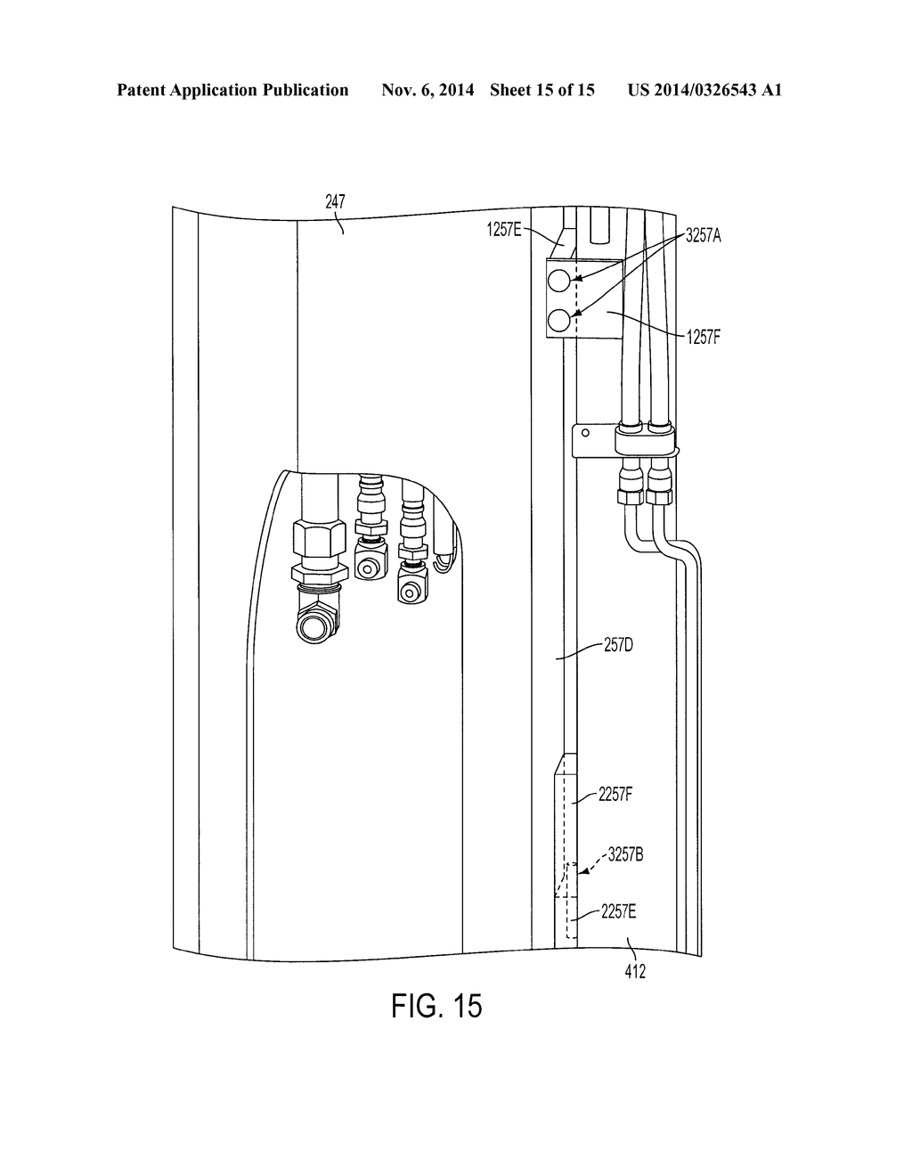 FORK CARRIAGE APPARATUS FOR A MATERIALS HANDLING VEHICLE - diagram, schematic, and image 16