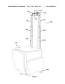 ROLLER BAG HANDLE WITH LIGHTING diagram and image