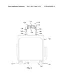 ROLLER BAG HANDLE WITH LIGHTING diagram and image