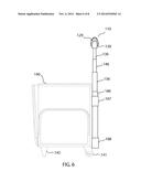 ROLLER BAG HANDLE WITH LIGHTING diagram and image