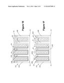 FINFET DEVICES HAVING RECESSED LINER MATERIALS TO DEFINE DIFFERENT FIN     HEIGHTS diagram and image