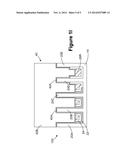 FINFET DEVICES HAVING RECESSED LINER MATERIALS TO DEFINE DIFFERENT FIN     HEIGHTS diagram and image