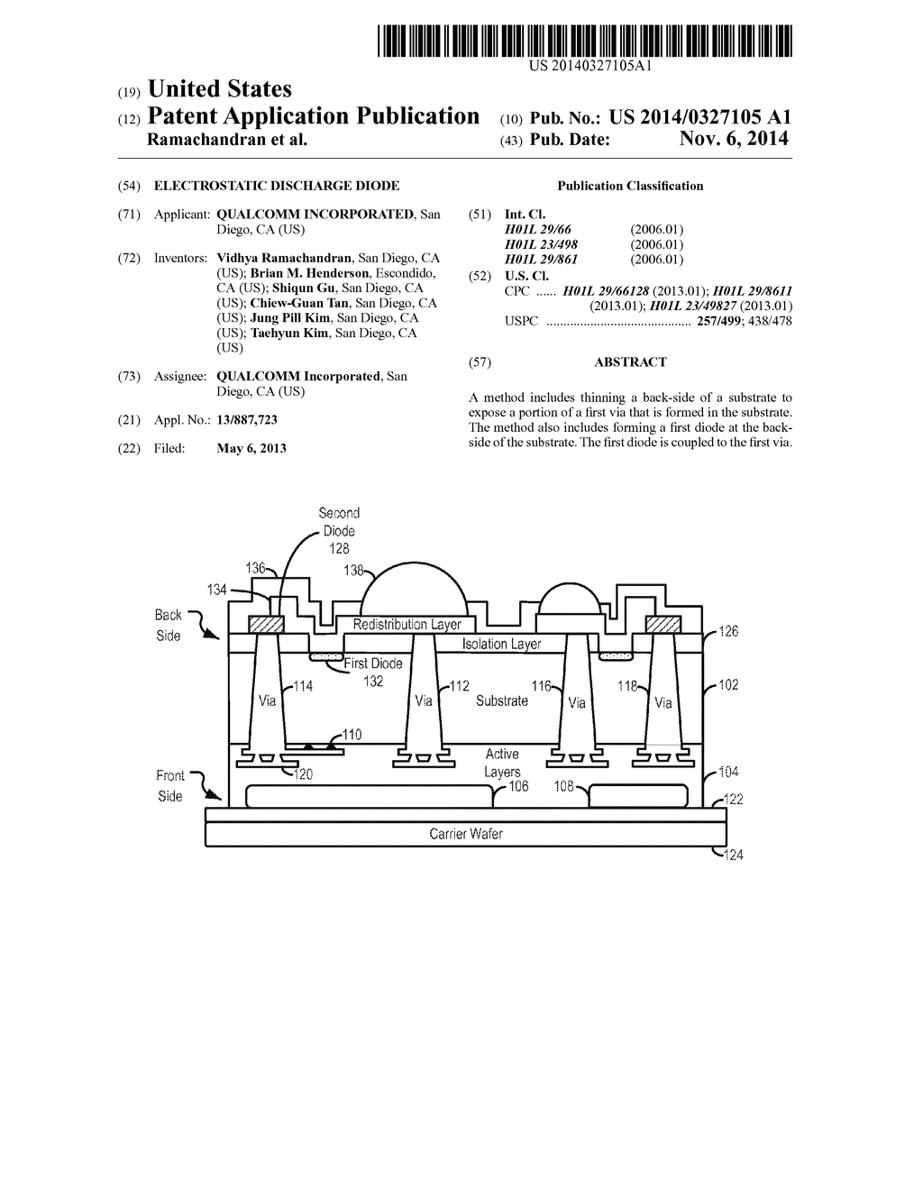 ELECTROSTATIC DISCHARGE DIODE - diagram, schematic, and image 01