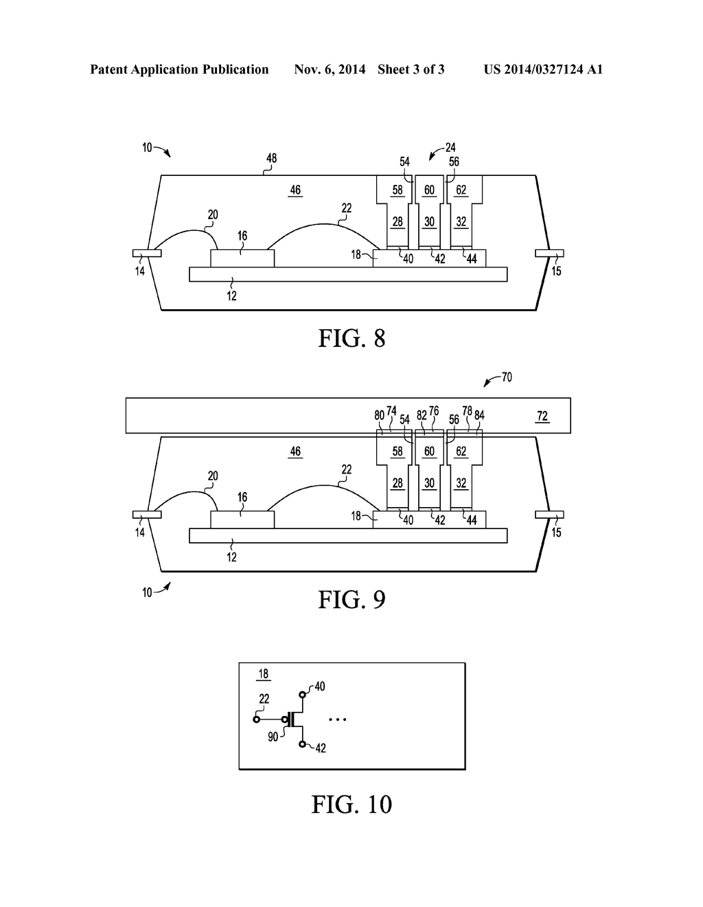 POWER TRANSISTOR WITH HEAT DISSIPATION AND METHOD THEREFORE - diagram, schematic, and image 04