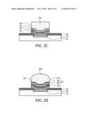 SEMICONDUCTOR DEVICE HAVING UNDER-BUMP METALLIZATION (UBM) STRUCTURE AND     METHOD OF FORMING THE SAME diagram and image