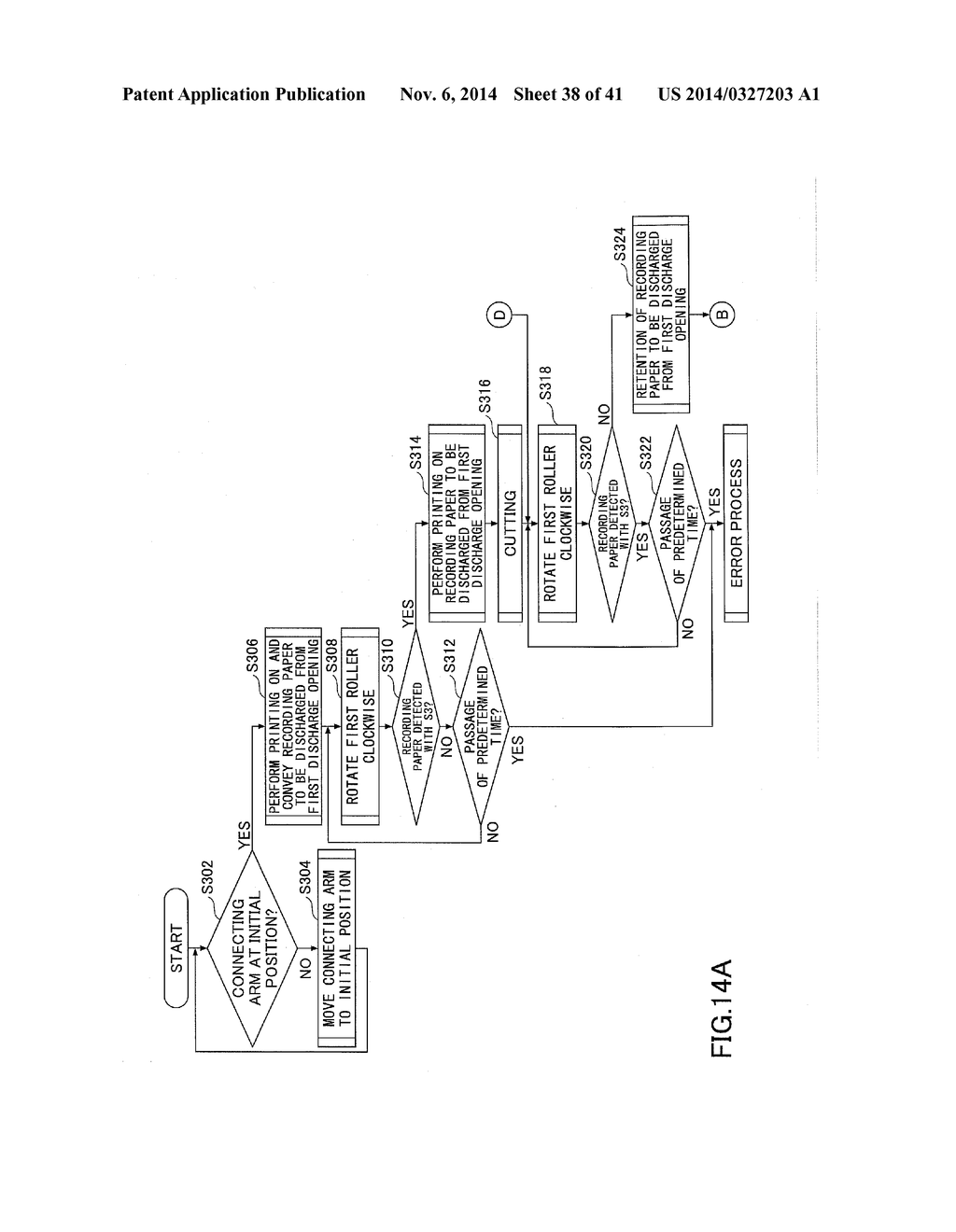 PRINTER AND METHOD OF CONTROLLING PRINTER - diagram, schematic, and image 39