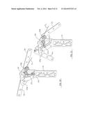 FOLDING TRAVEL STROLLER LATCH AND WHEEL POSITIONING SYSTEM diagram and image