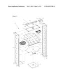 ROTATING SHELF STRUCTURE FOR SHOWCASE diagram and image