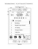 Touch Screen Device, Method, and Graphical User Interface for Customizing     Display of Content Category Icons diagram and image