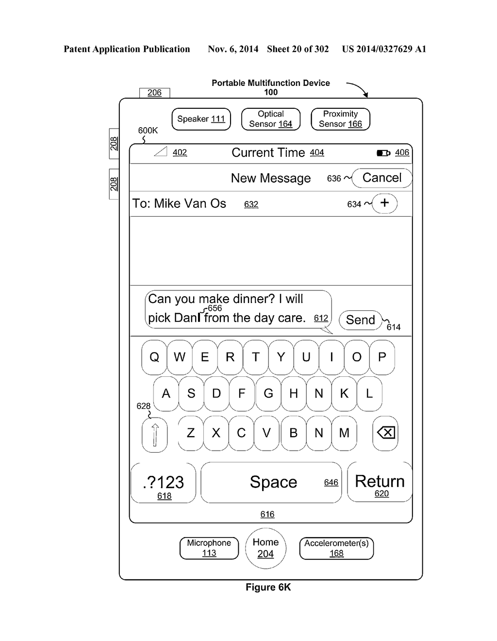 Touch Screen Device, Method, and Graphical User Interface for Customizing     Display of Content Category Icons - diagram, schematic, and image 21