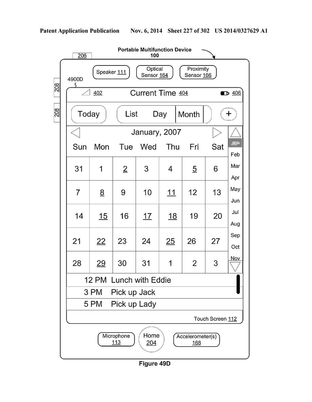 Touch Screen Device, Method, and Graphical User Interface for Customizing     Display of Content Category Icons - diagram, schematic, and image 228