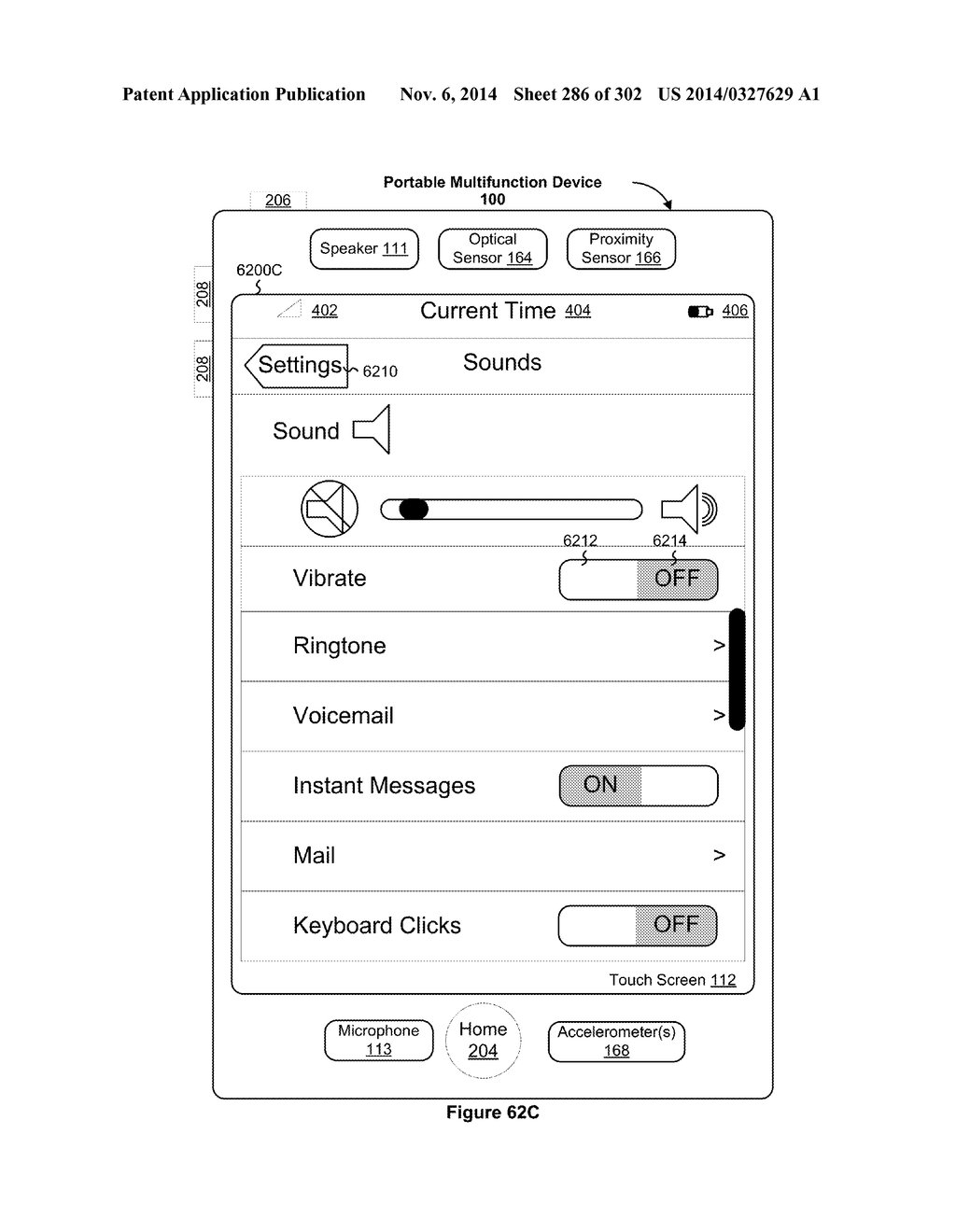 Touch Screen Device, Method, and Graphical User Interface for Customizing     Display of Content Category Icons - diagram, schematic, and image 287