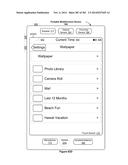 Touch Screen Device, Method, and Graphical User Interface for Customizing     Display of Content Category Icons diagram and image