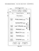 Touch Screen Device, Method, and Graphical User Interface for Customizing     Display of Content Category Icons diagram and image