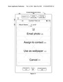 Touch Screen Device, Method, and Graphical User Interface for Customizing     Display of Content Category Icons diagram and image