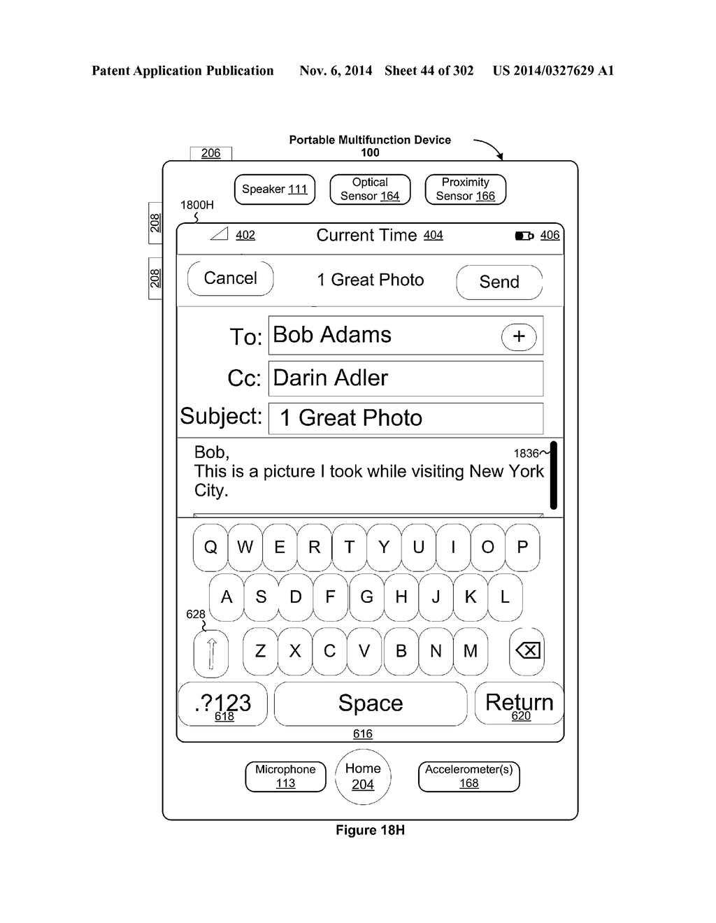Touch Screen Device, Method, and Graphical User Interface for Customizing     Display of Content Category Icons - diagram, schematic, and image 45