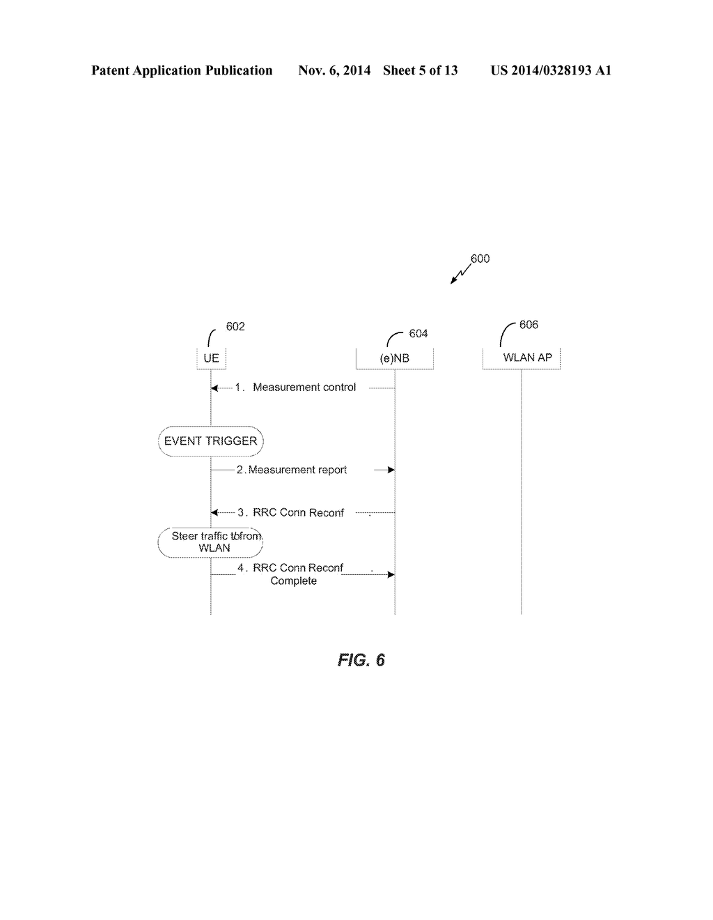 CONNECTED MODE NETWORK SELECTION IN WLAN-CELLULAR INTERWORKED NETWORKS - diagram, schematic, and image 06