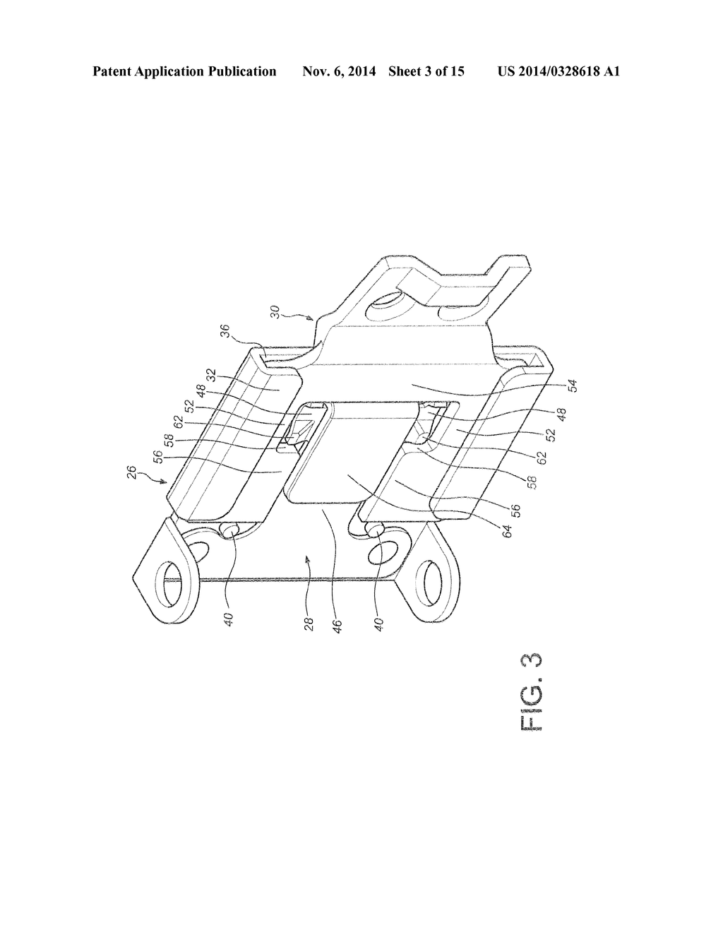 CONNECTION DEVICE FOR CABLE MANAGEMENT ARM AND SLIDE ASSEMBLY - diagram, schematic, and image 04