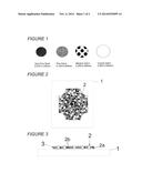 ARTICLE OF ORNAMENTED TEXTILE WITH ADHESIVE-LAMINATED PARTICLES AND METHOD     OF PRODUCING THE SAME diagram and image