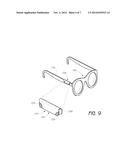 EYEGLASSES WITH ELECTRONIC COMPONENTS diagram and image