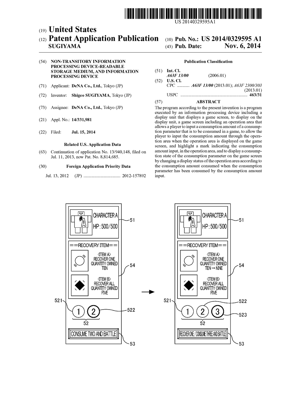 NON-TRANSITORY INFORMATION PROCESSING DEVICE-READABLE STORAGE MEDIUM, AND     INFORMATION PROCESSING DEVICE - diagram, schematic, and image 01