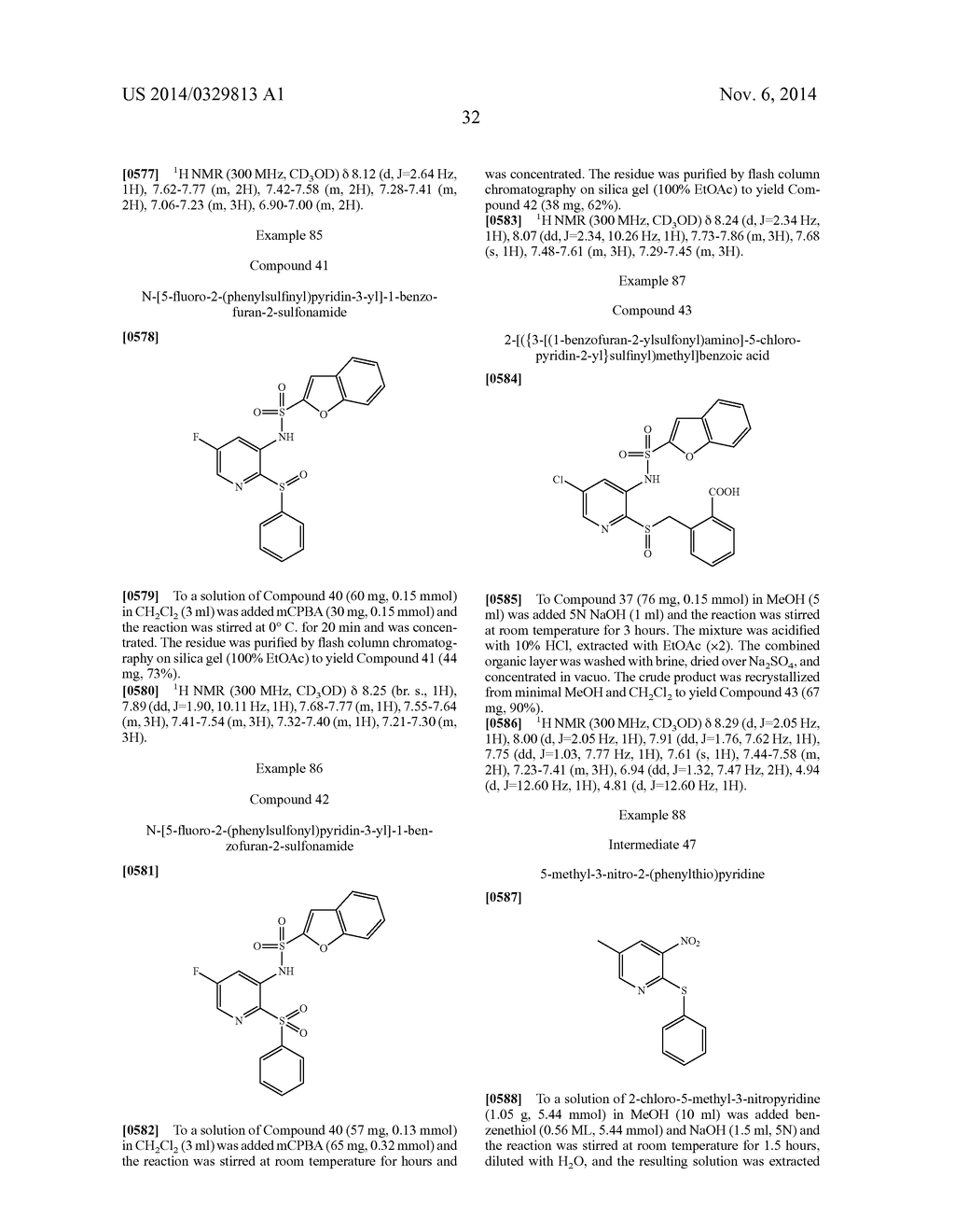 BENZOFURAN-2-SULFONAMIDES PYRIDINE DERIVATIVES AS CHEMOKINE RECEPTOR     MODULATORS - diagram, schematic, and image 33